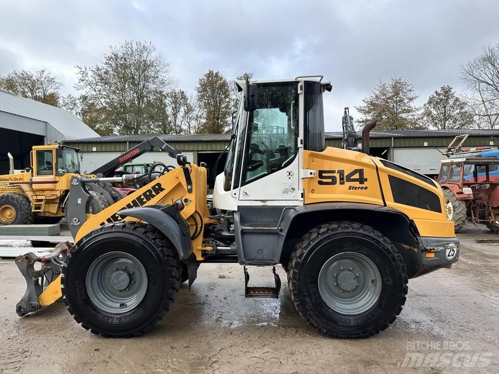 Liebherr L514 Gumikerekes homlokrakodók