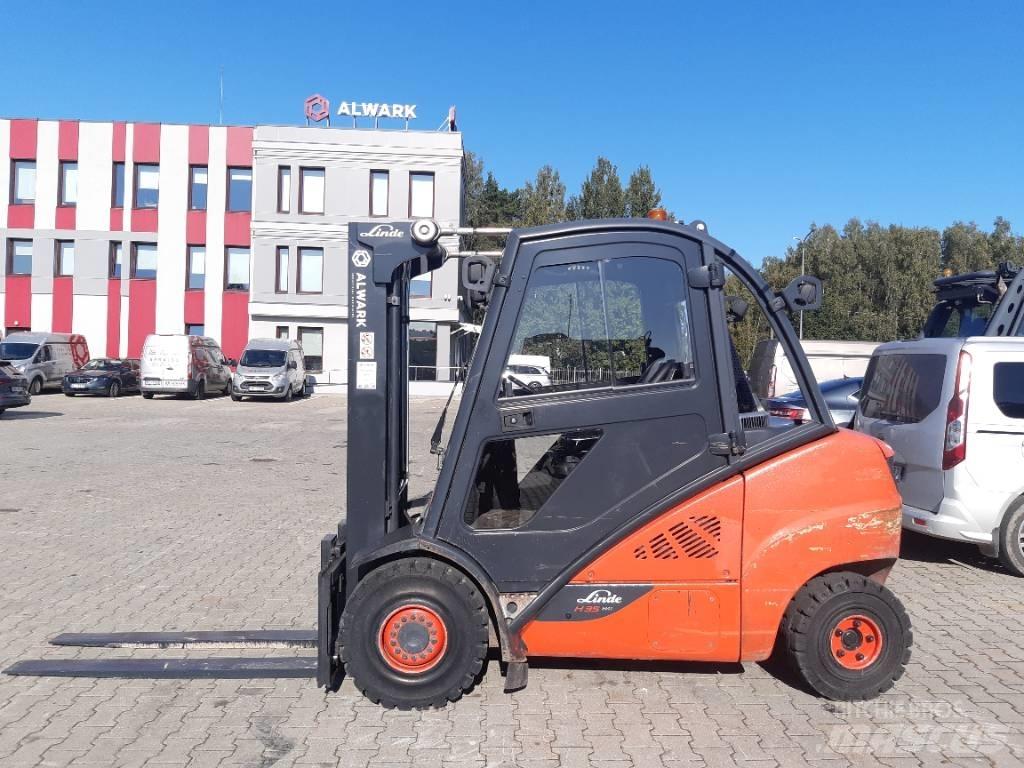 Linde H 35 D Dízel targoncák