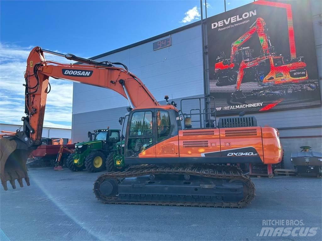 Doosan DX340LC-5 Lánctalpas kotrók