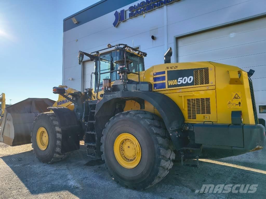 Komatsu WA 500-8 Gumikerekes homlokrakodók