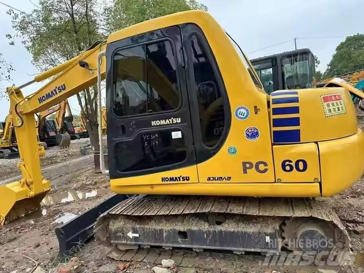 Komatsu PC 60 Lánctalpas kotrók