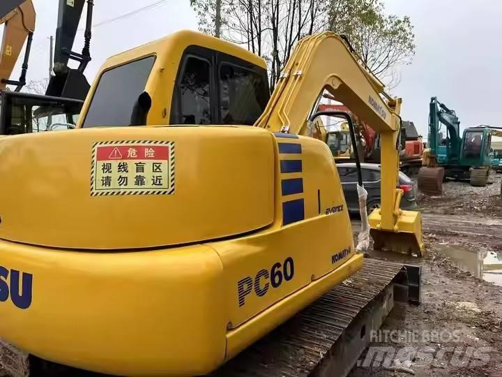 Komatsu PC 60 Lánctalpas kotrók