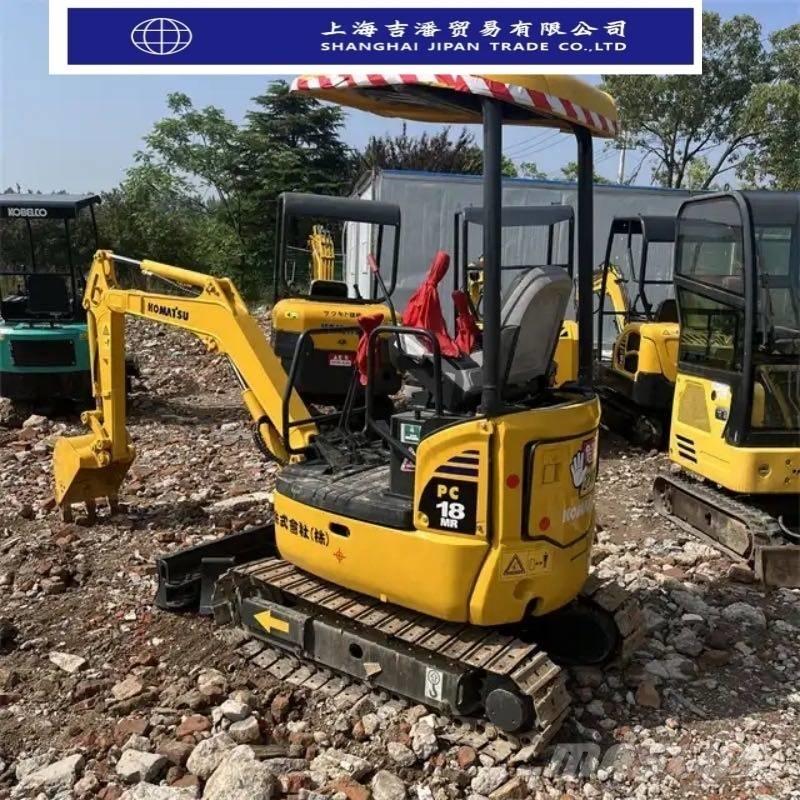 Komatsu PC 18 MR Mini kotrók < 7t