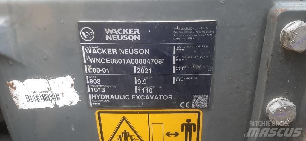 Wacker Neuson 803 Lánctalpas kotrók