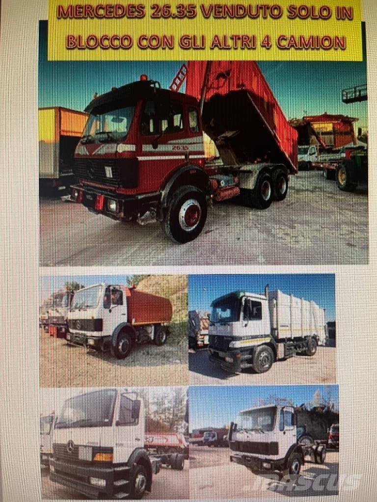 Mercedes-Benz 2635 Billenő teherautók