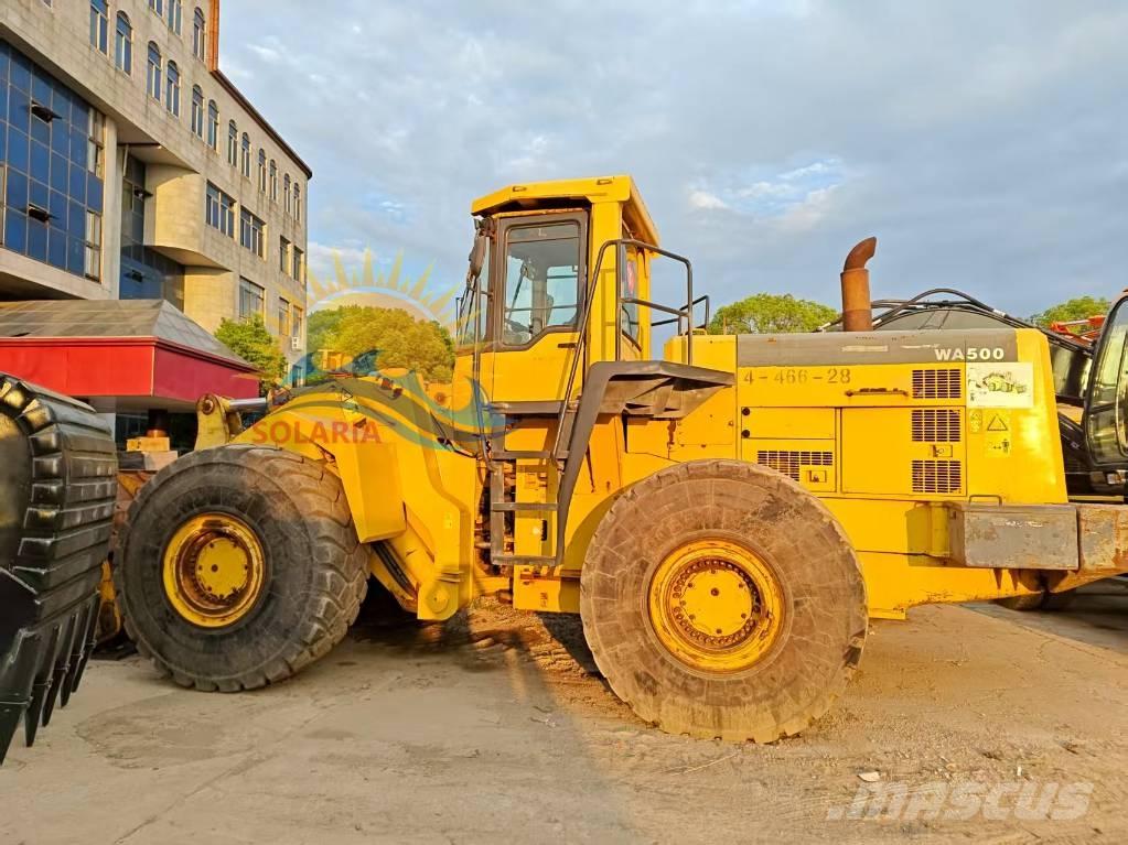 Komatsu WA 500-3 Gumikerekes homlokrakodók