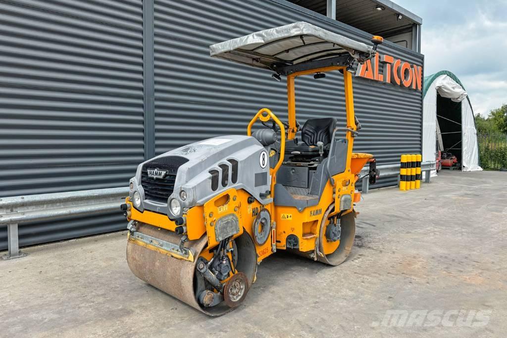 Hamm HD 10 VV Ikerdobos hengerek