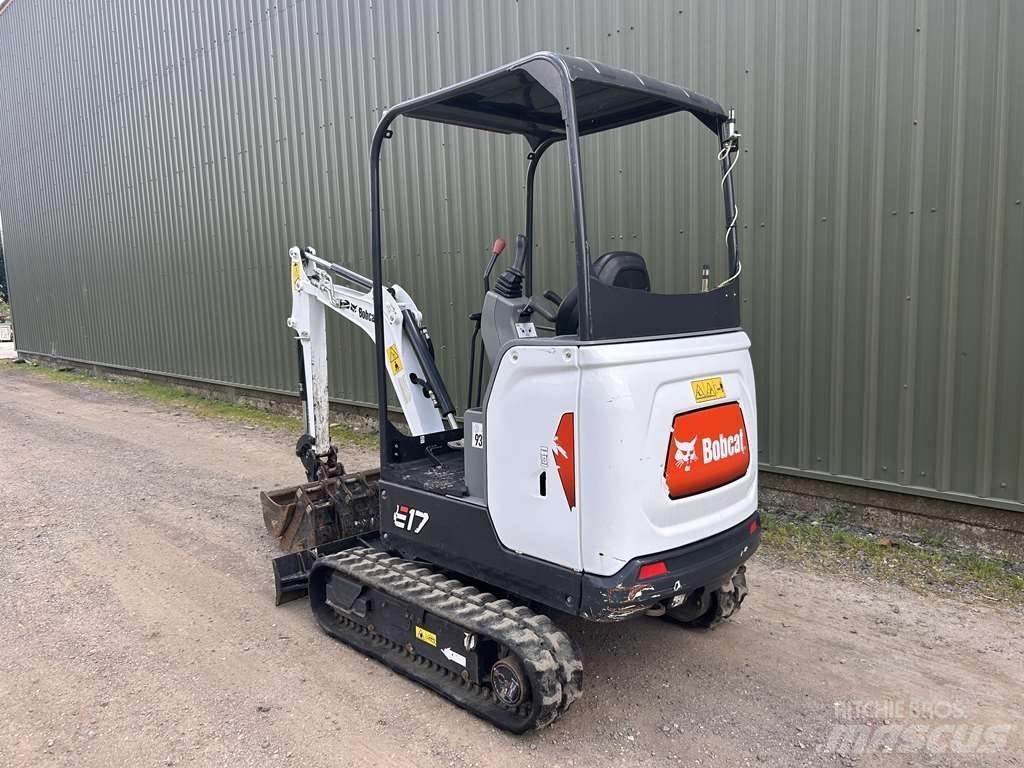 Bobcat E17 Mini kotrók < 7t