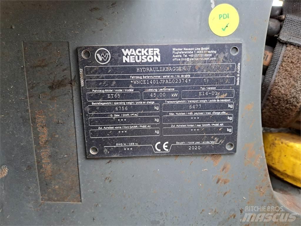 Wacker Neuson ET65 Lánctalpas kotrók