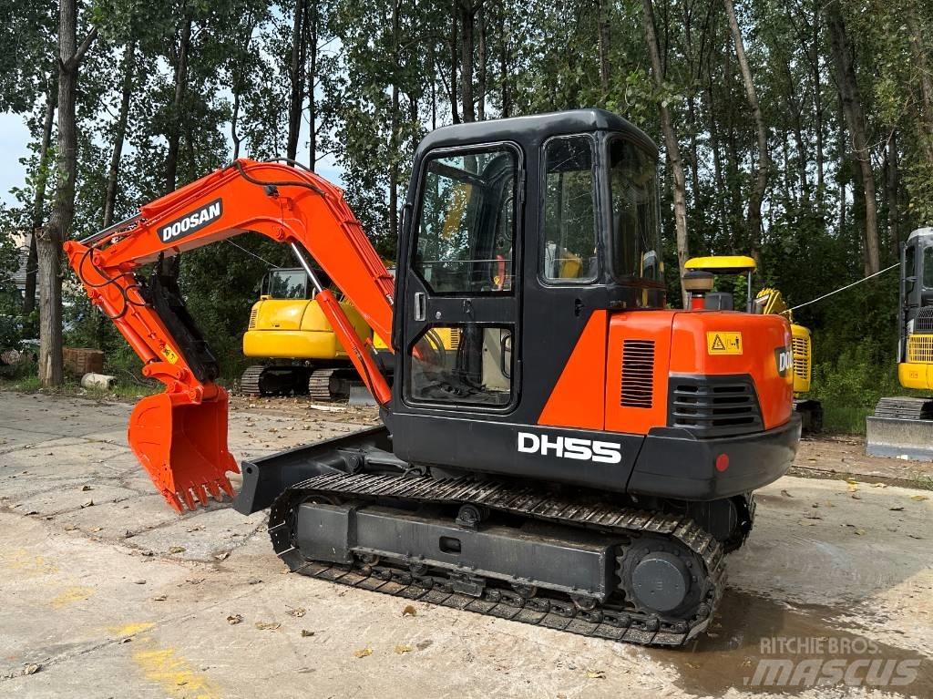 Doosan DH 55 Mini kotrók < 7t