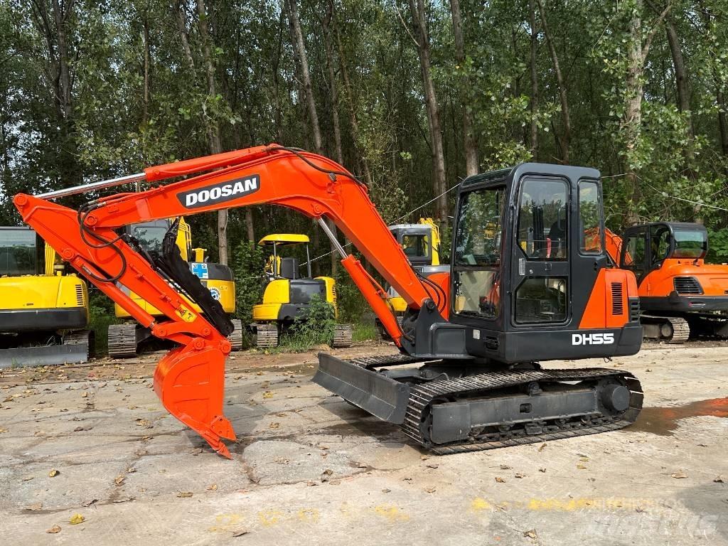 Doosan DH 55 Mini kotrók < 7t