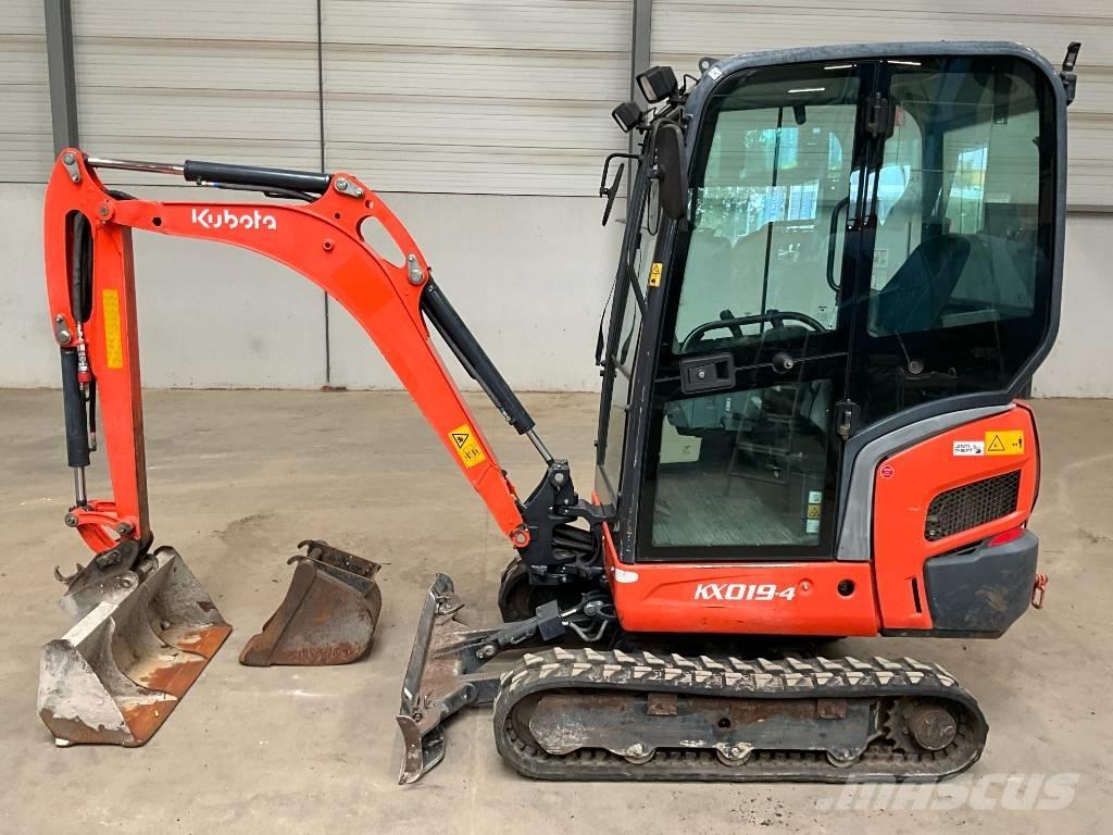 Kubota KX 019-4 Mini kotrók < 7t