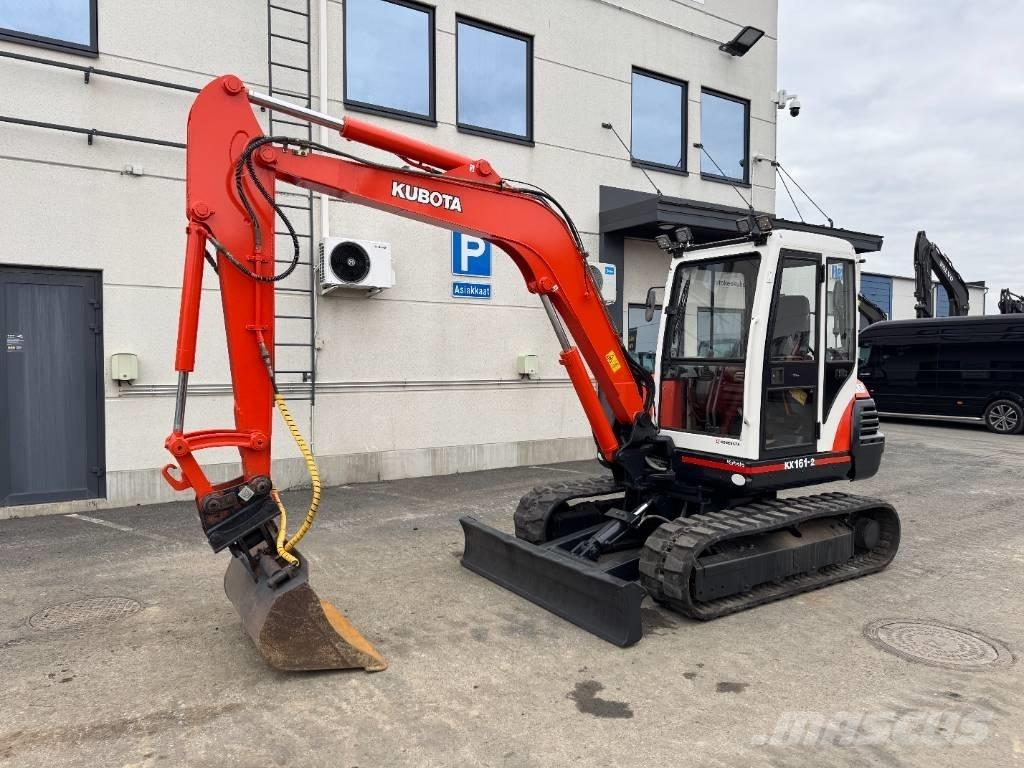 Kubota KX 161-2 Mini kotrók < 7t