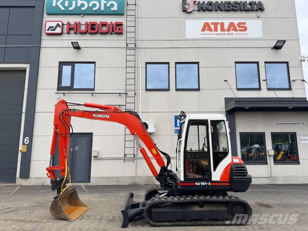 Kubota KX 161-2 Mini kotrók < 7t