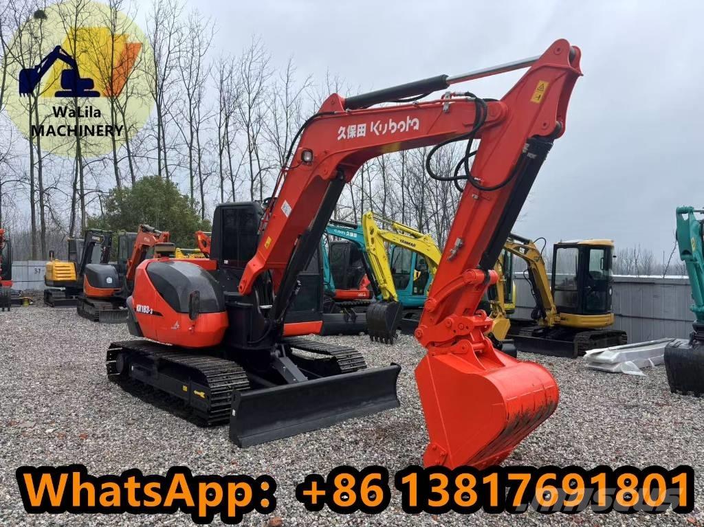 Kubota KX 183 Mini kotrók < 7t
