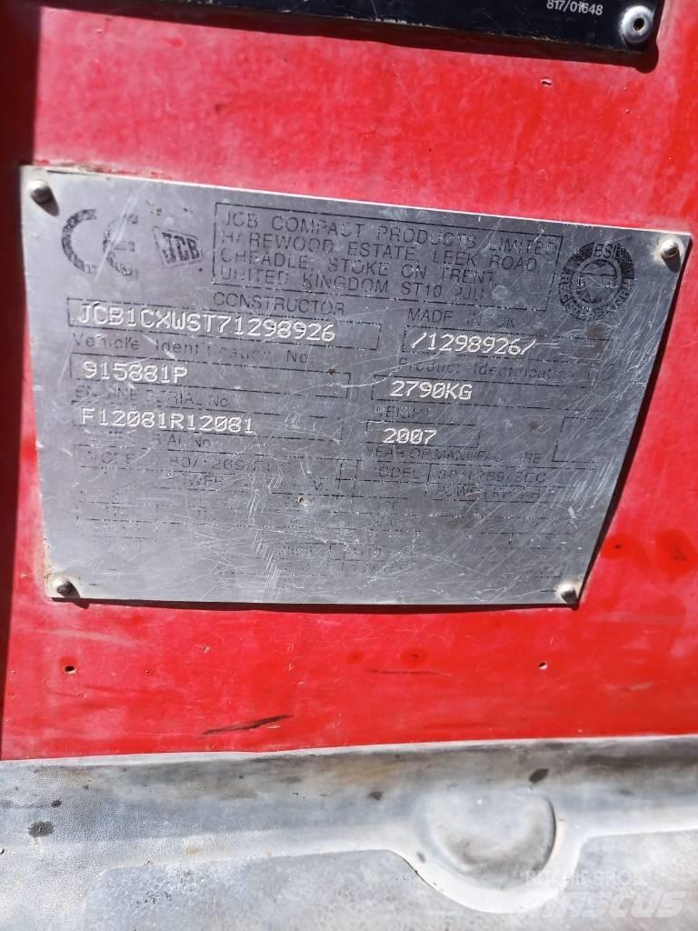 JCB 1 CX Kotrórakodók