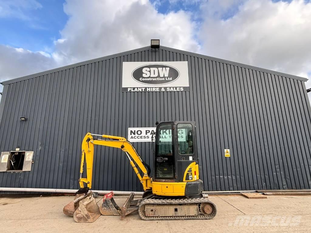 Komatsu PC 26 MR-3 Mini kotrók < 7t