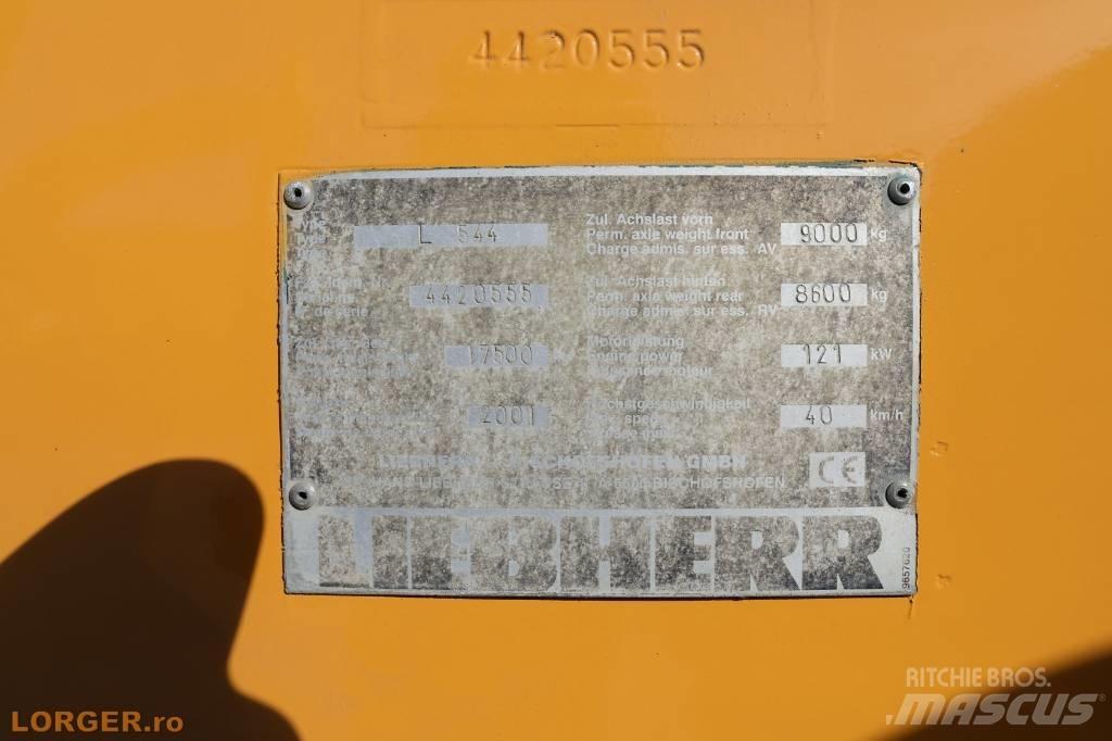 Liebherr L 544 Gumikerekes homlokrakodók