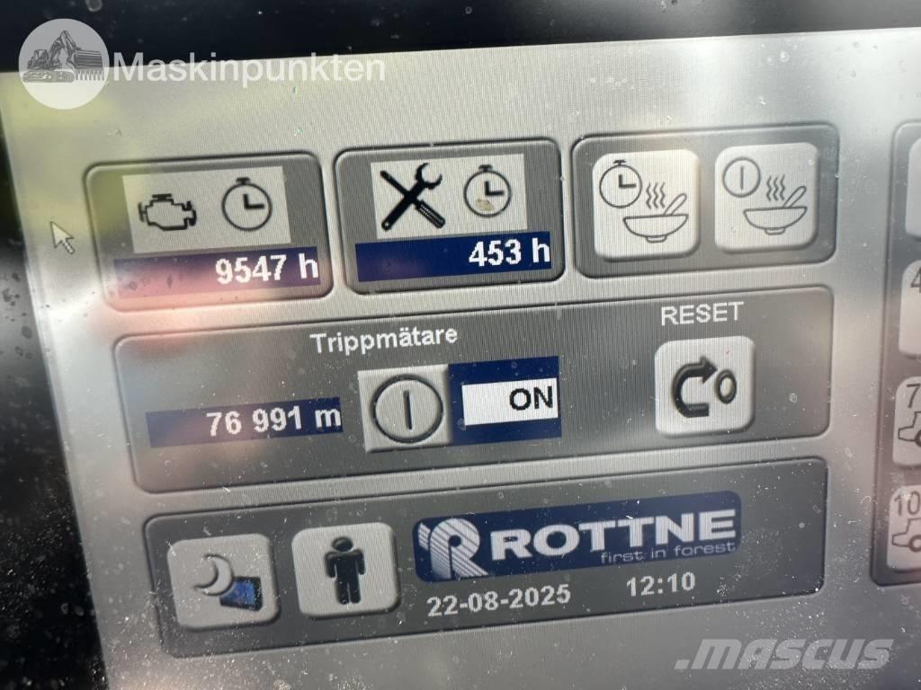 Rottne F15D Kihordók