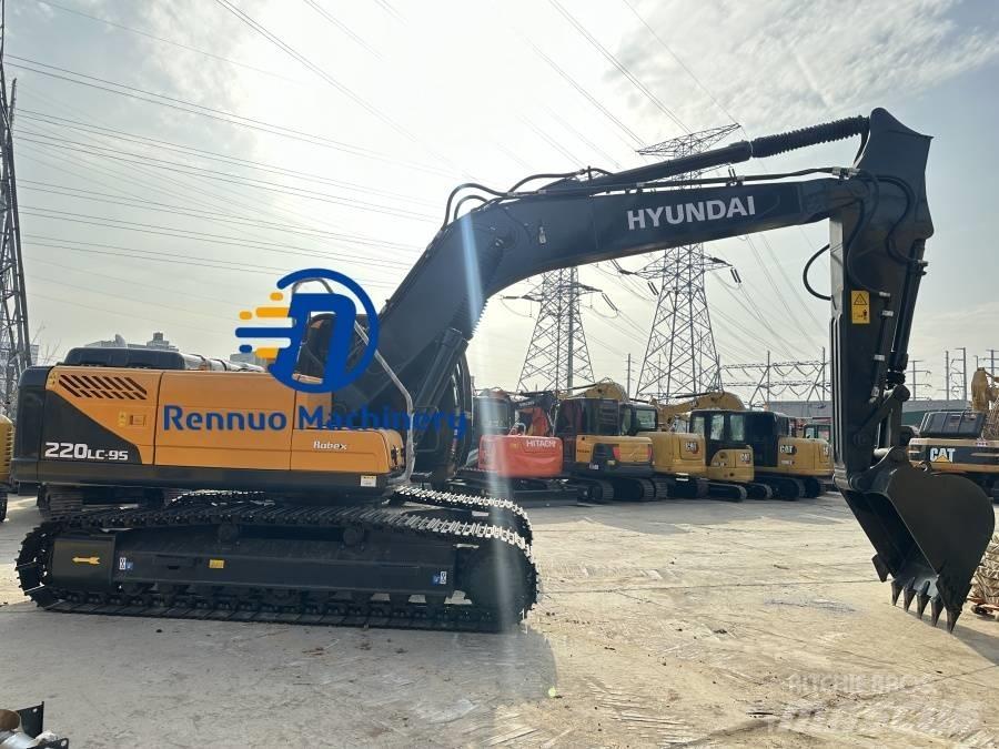 Hyundai R220LC-9S Lánctalpas kotrók