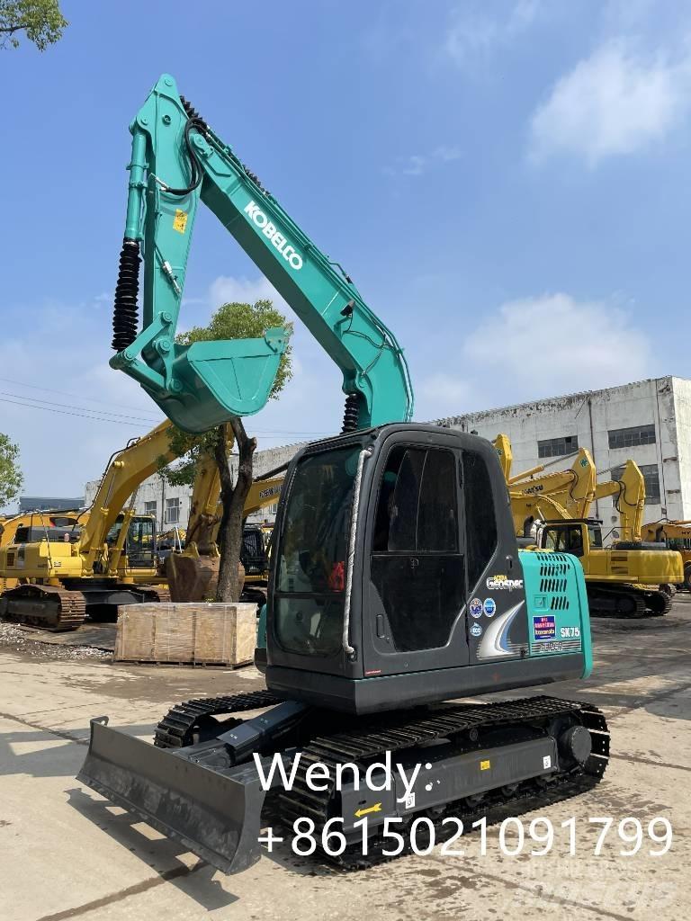 Kobelco SK 75 Mini kotrók < 7t