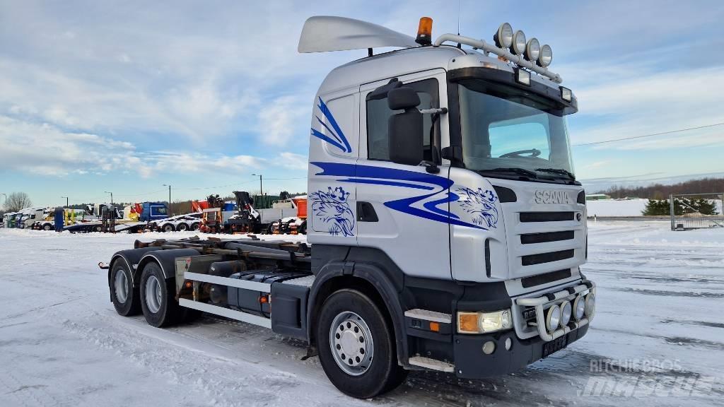 Scania R500 6X4 Horgos rakodó teherautók