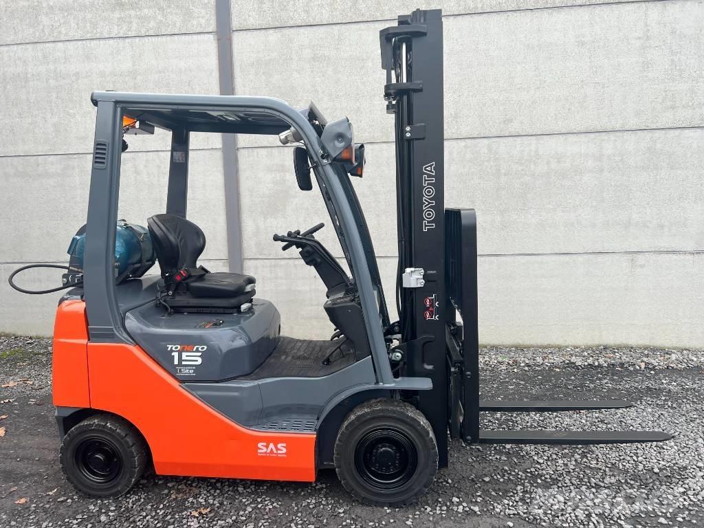 Toyota 02-8FGF15 Gázüzemű targoncák