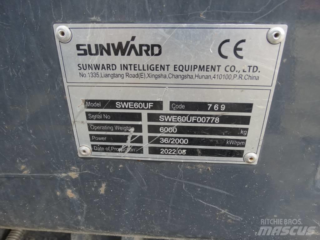 Sunward SWE 60 UF Közepes (midi) kotrók 7 t - 12 t