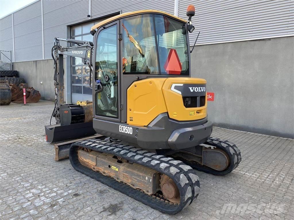 Volvo ECR50 Gumikerekes kotrók