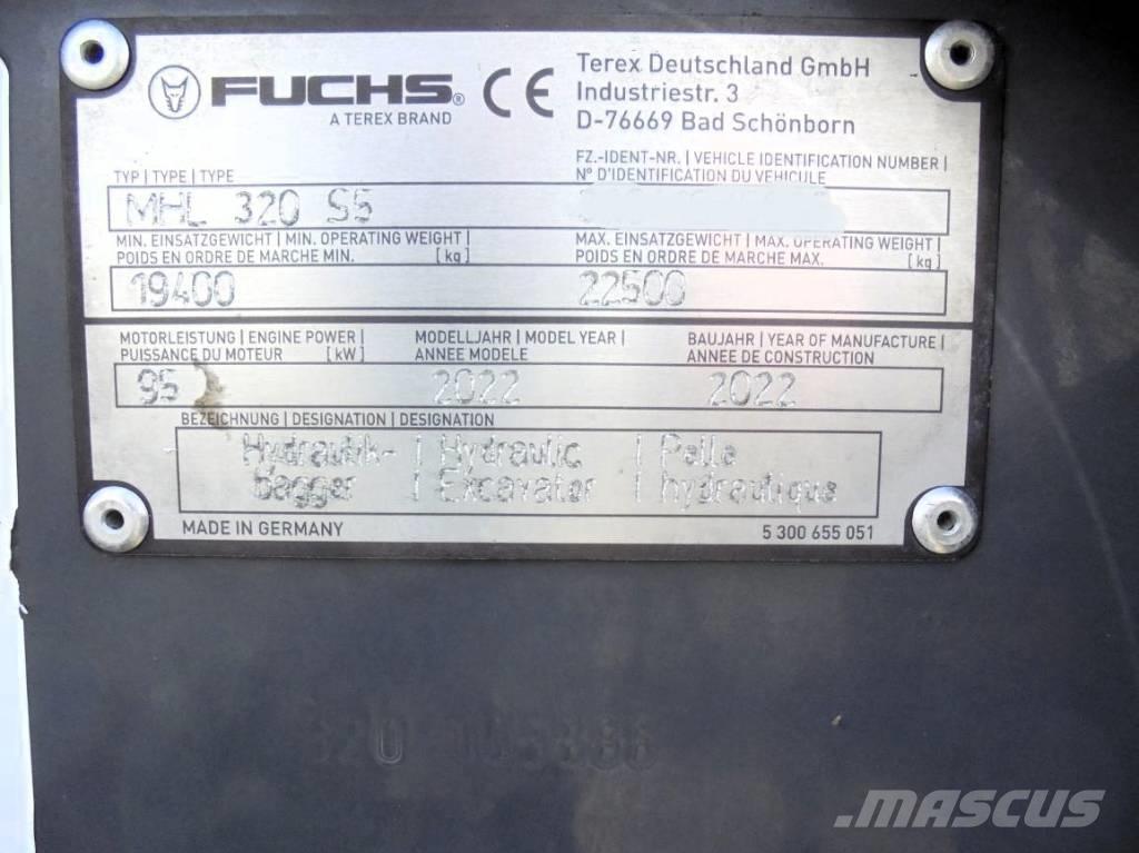 Fuchs MHL 320 Hulladékkezelő gépek