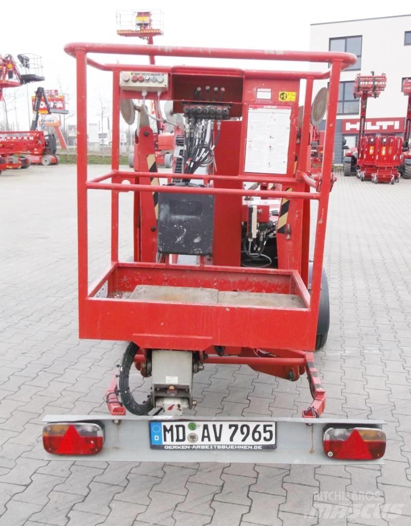 Niftylift N 120 TAC Pótkocsira szerelt emelők és állványok