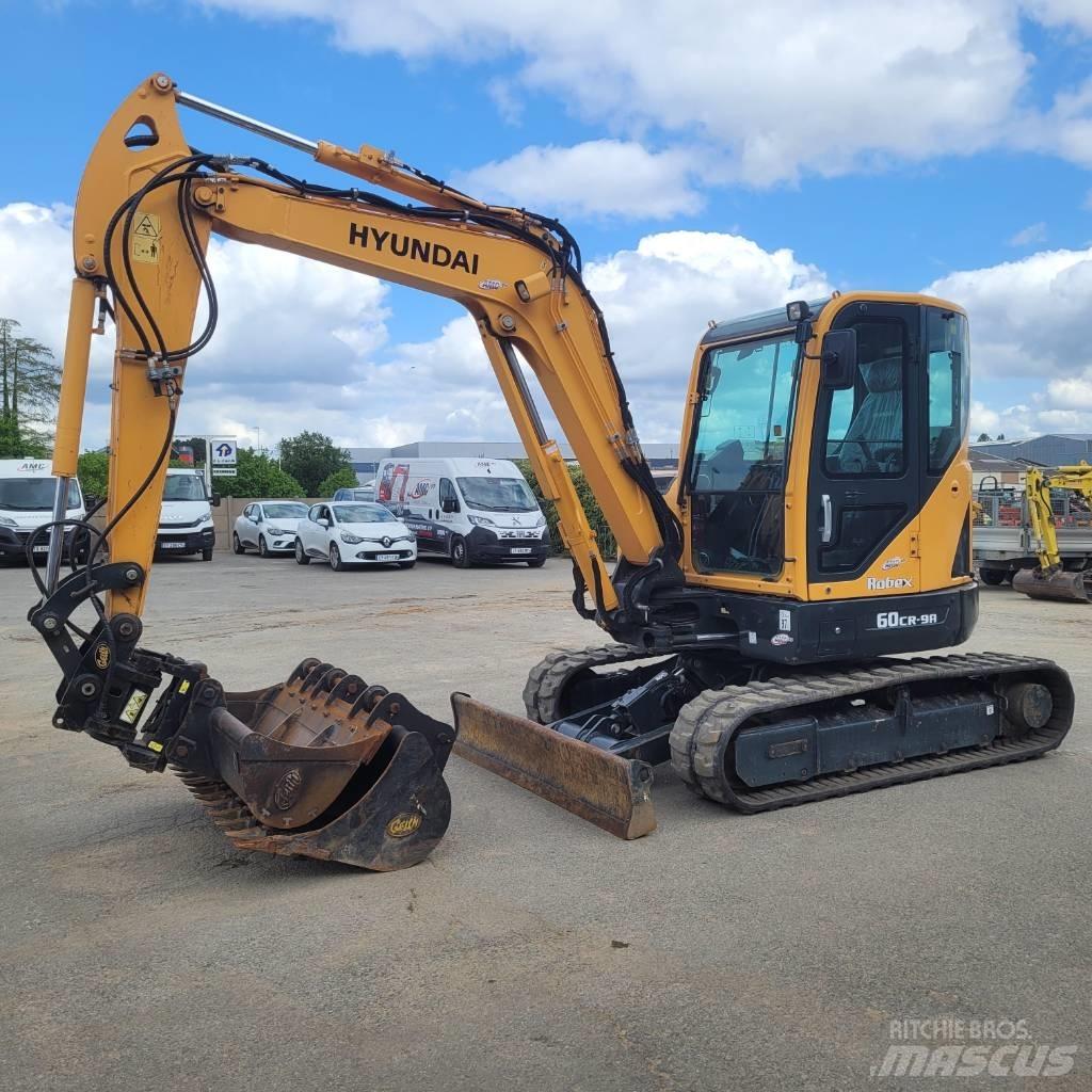 Hyundai R60CR9 Mini kotrók < 7t