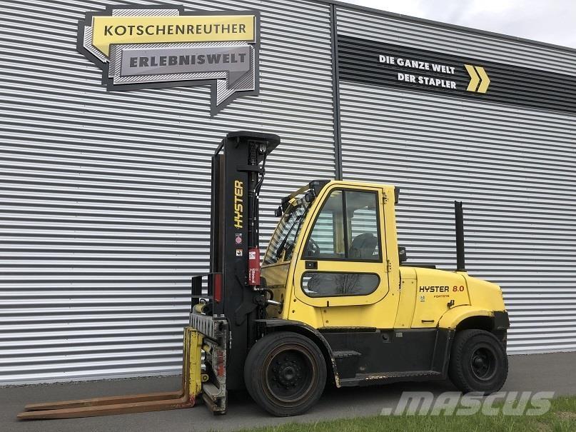 Hyster H8.0FT6 Dízel targoncák