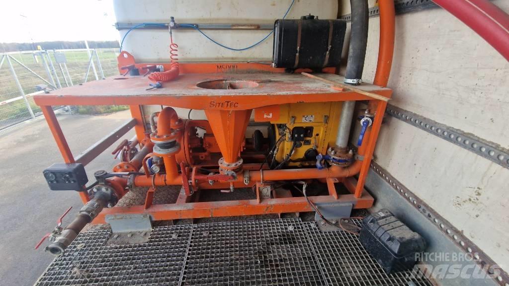  Sitetec M500D Fúró berendezés, tartozékok és alkatrészek