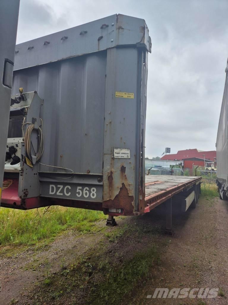 Krone FLAKTRAILER Platós / Ponyvás félpótkocsik