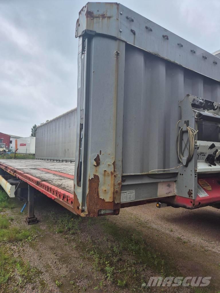 Krone FLAKTRAILER Platós / Ponyvás félpótkocsik