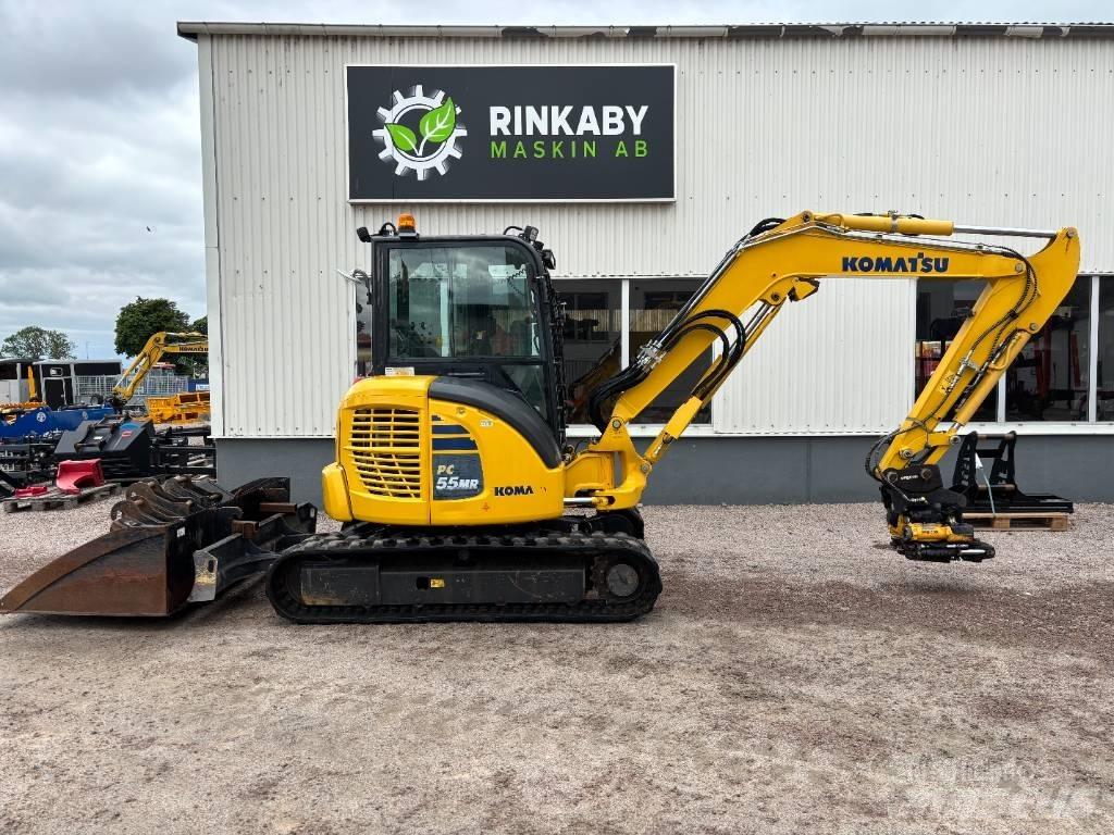 Komatsu PC55 MR-5E0 Mini kotrók < 7t