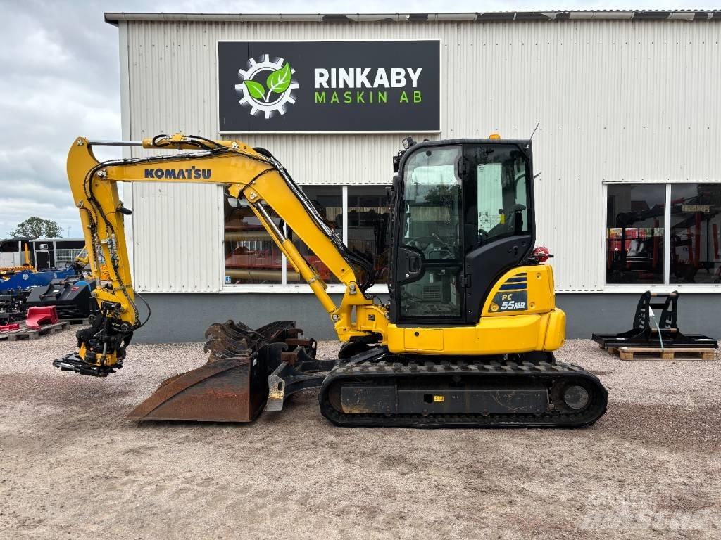 Komatsu PC55 MR-5E0 Mini kotrók < 7t