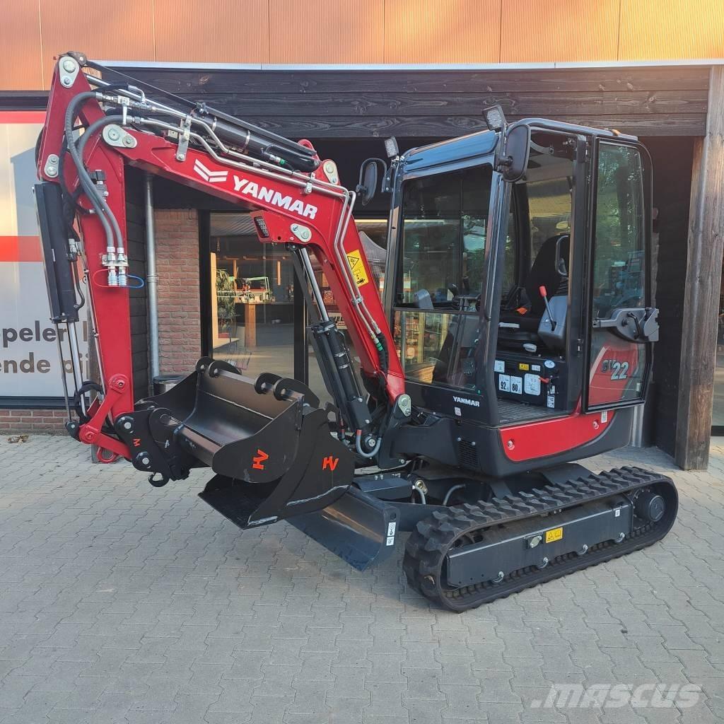 Yanmar SV 22 Mini kotrók < 7t