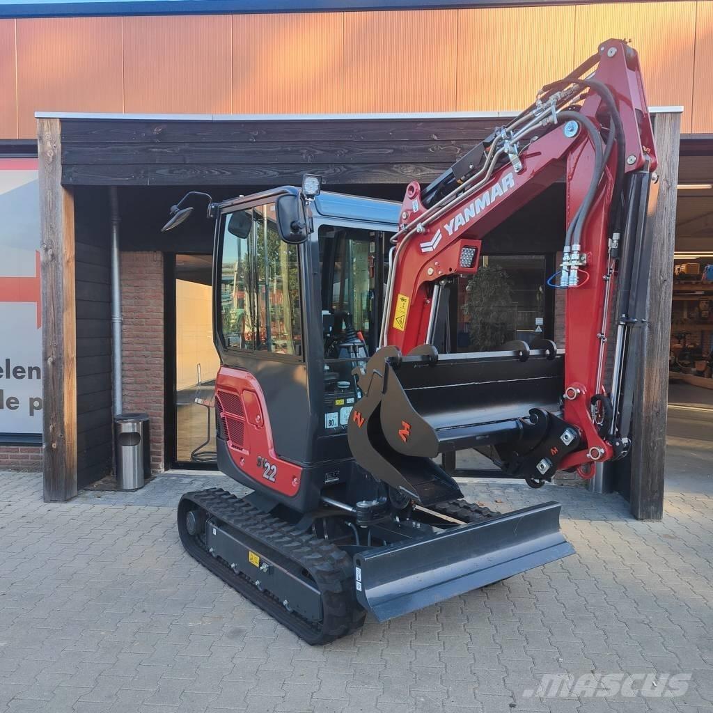 Yanmar SV 22 Mini kotrók < 7t