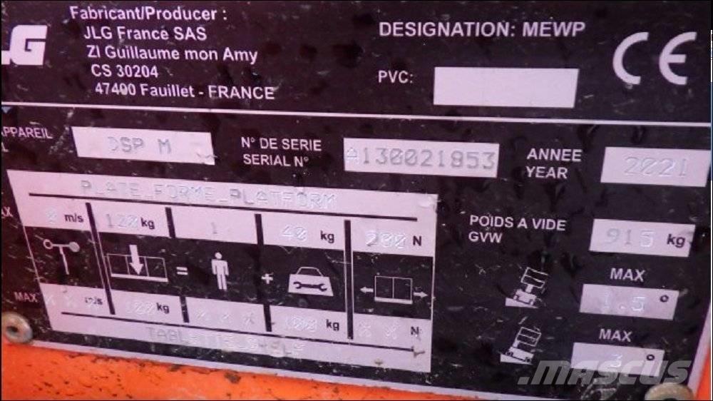 JLG DSP-M Komissiózó magas emelésű targonca