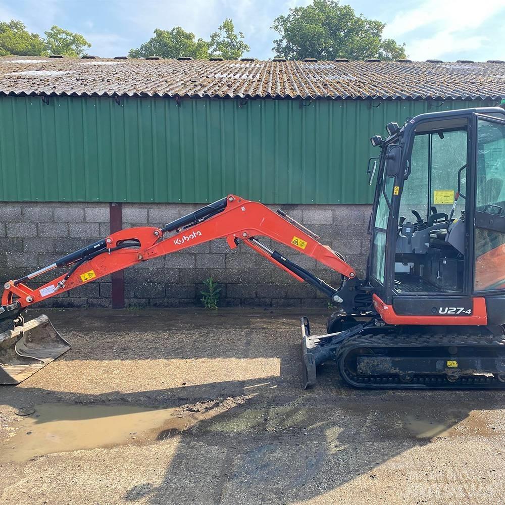 Kubota U 27-4 Mini kotrók < 7t
