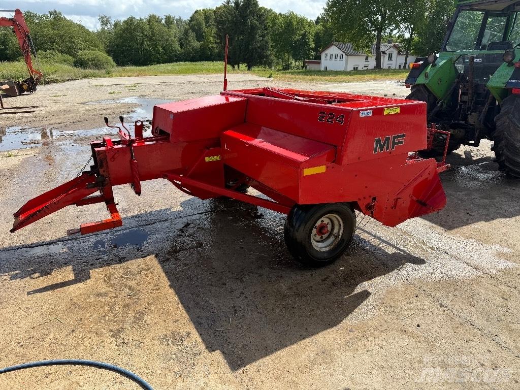 Massey Ferguson 224 Szögletes bálázók