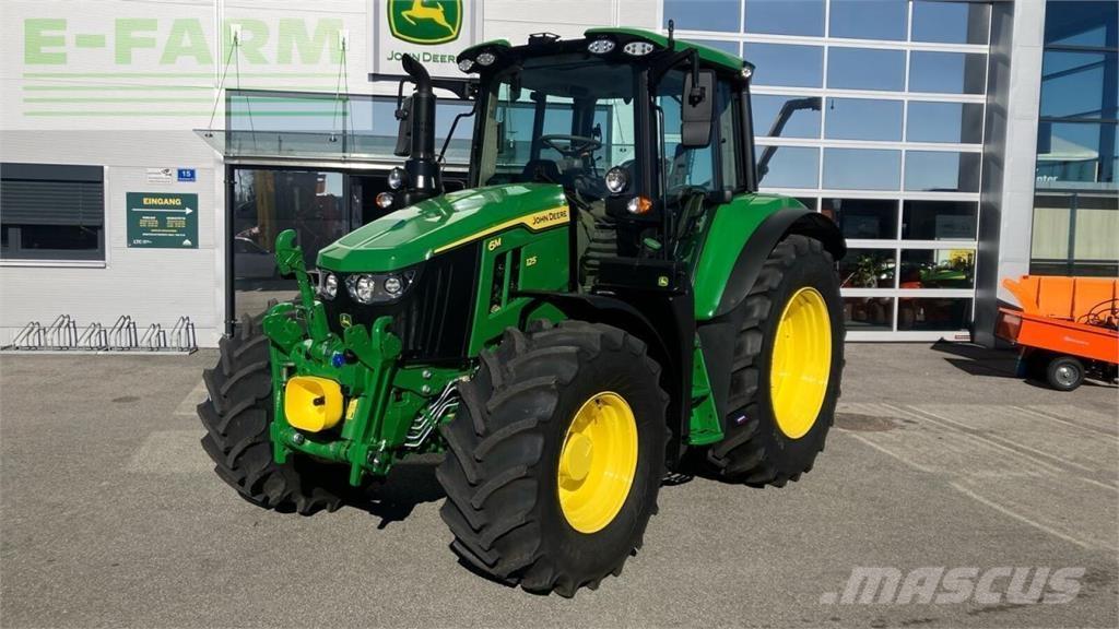 John Deere 6m 125 Traktorok