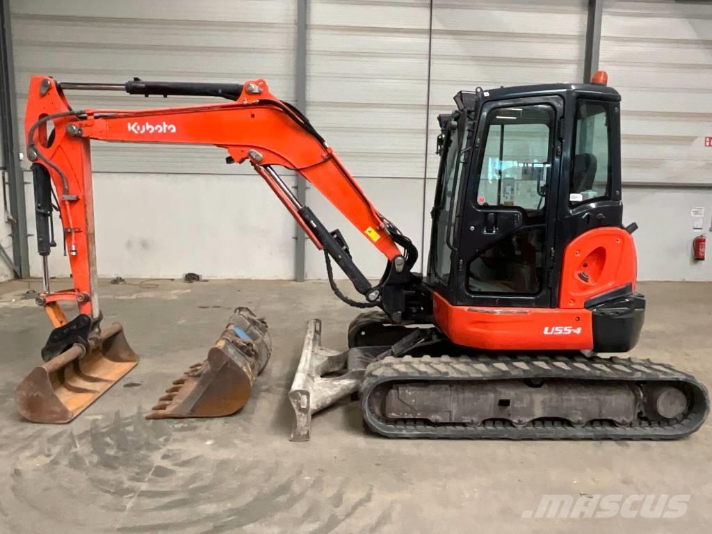 Kubota U 55-4 Mini kotrók < 7t