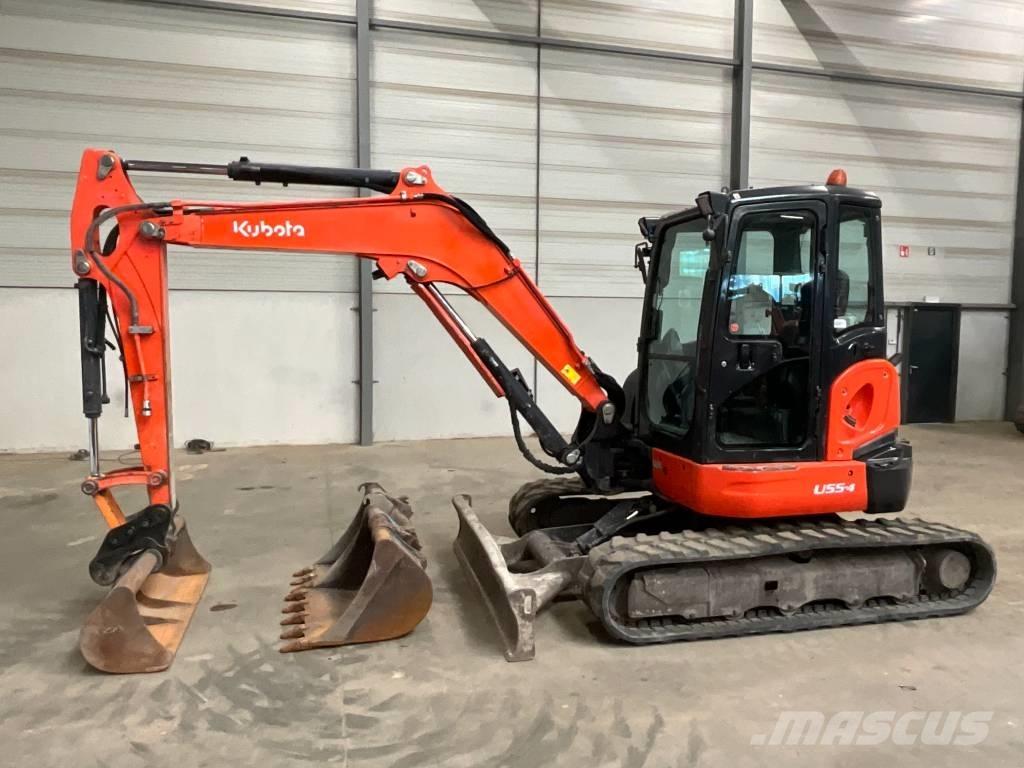 Kubota U 55-4 Mini kotrók < 7t