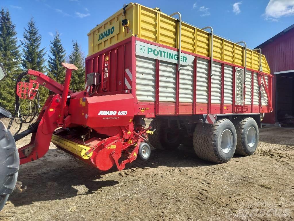 Pöttinger Jumbo 6610 Önrakodó pótkocsik