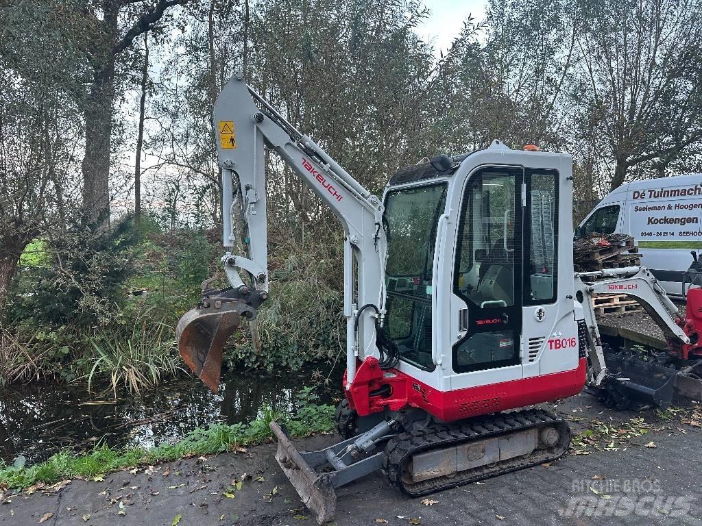 Takeuchi TB 016 Mini kotrók < 7t