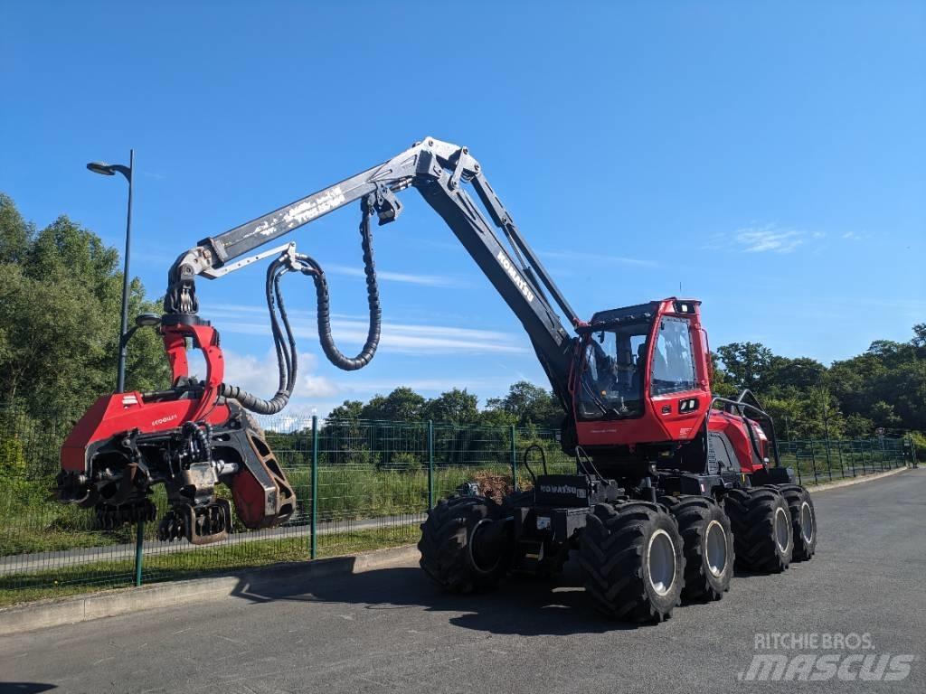 Komatsu 901XC Betakarítók