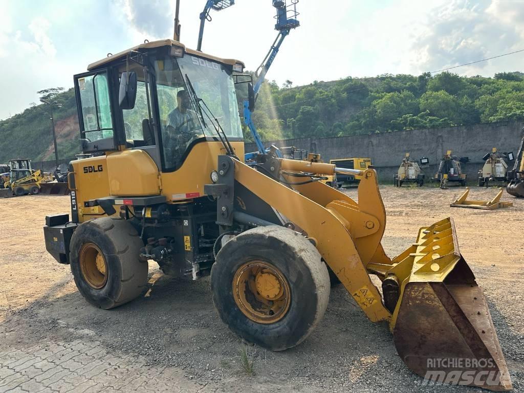 SDLG L 918 Gumikerekes homlokrakodók